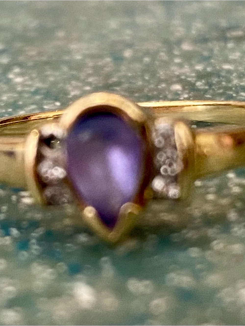 Classic Solitaire Tanzanite Ring in White Gold